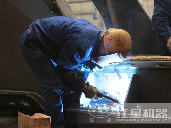 重晶石加工設備生產車間 重晶石加工設備生產車間