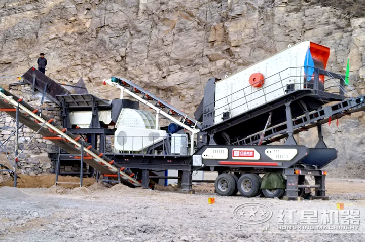 移動制砂機作業現場 移動制砂機作業現場