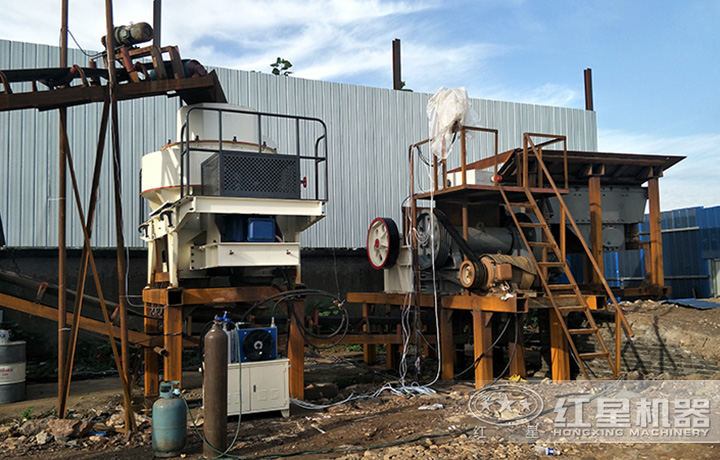 滁州制砂廠安裝現場 滁州制砂廠安裝現場