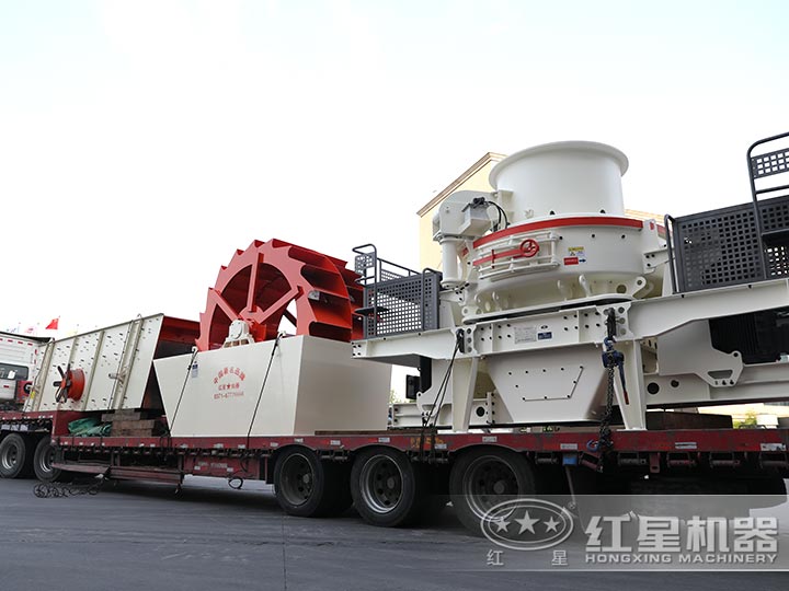 環(huán)保制砂機發(fā)貨啦