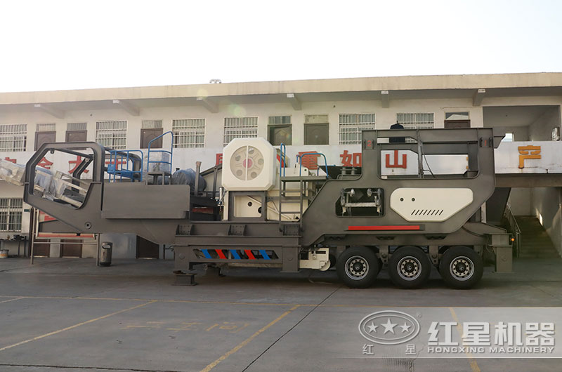 移動式石子破碎機設備圖片 移動式石子破碎機設備圖片