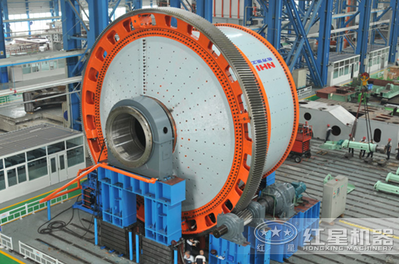 時產十噸球磨機現場展示 時產十噸球磨機現場展示